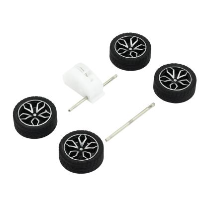 Pull back motor, axle and wheels kit