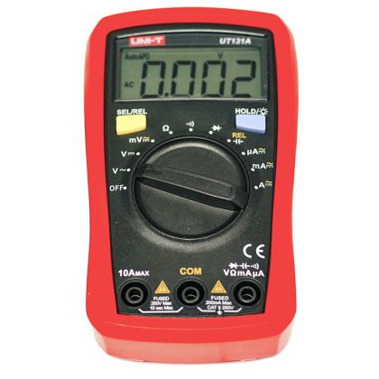 large unit t ut 131a digital auto ranging palmsized multimeter