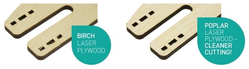 additional 3mm poplar laser plywood 600mm 400mm (laserply)