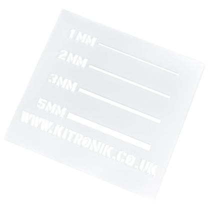 Clear PETG Sheet 0.5mm x 297mm x 210mm (A4)