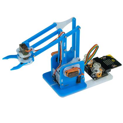 large mearm microbit blue robot arm