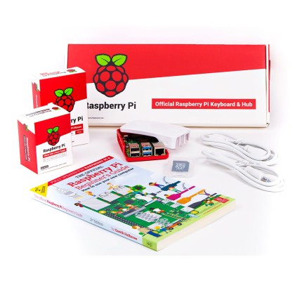 Raspberry Pi 4 Desktop Kit - including Pi 4 Model B (UK/4GB)