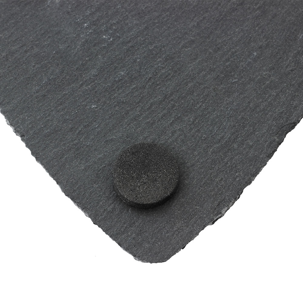 Rough Cut Laser Engraving Slate Coasters - Heart, pack of 4 - Image 2