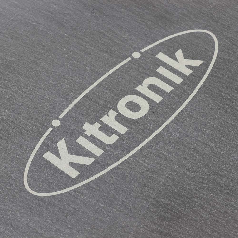 Rough Cut Laser Engraving Slate Coasters - Heart, pack of 4 - Image 3