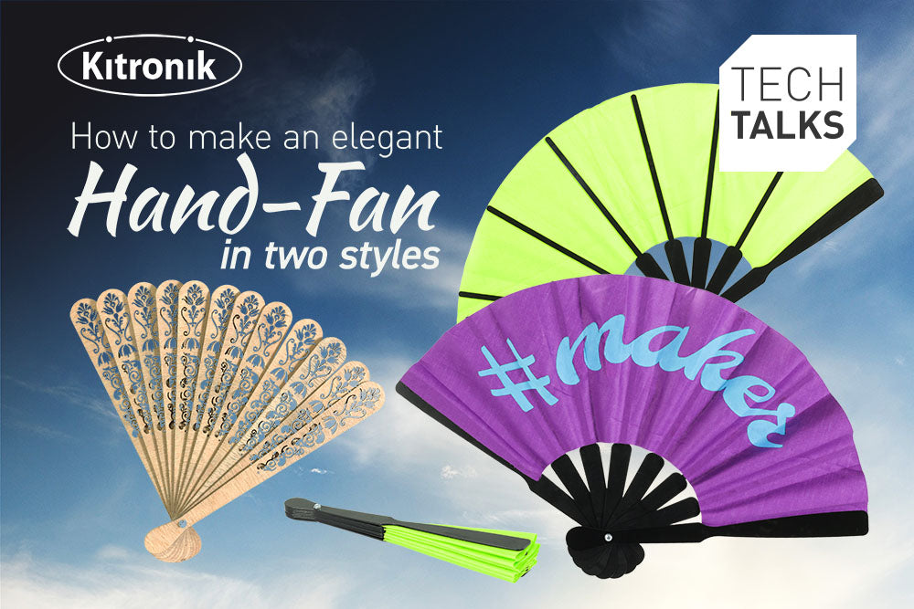 Materials Tech Talk - Live-Make Hand-Fans - Thurs 3rd Aug at 10:30AM BST