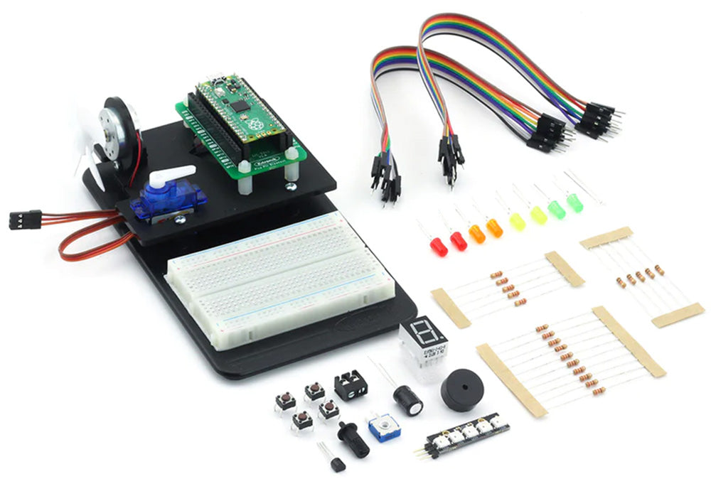 Tech Talks - All Kitronik Inventor's Kits - Thurs 24th Aug 10:30AM BST kit parts pic